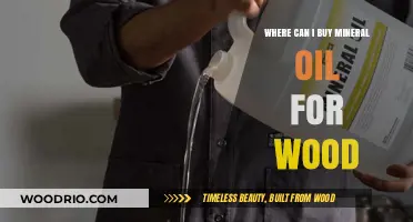 Best Places to Buy Mineral Oil for Wood Finishing and Care