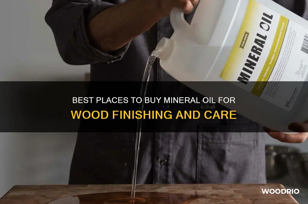 where can i buy mineral oil for wood