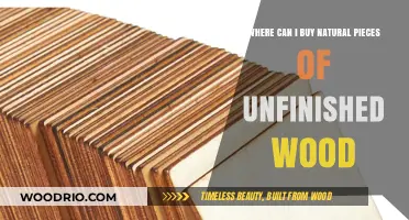 Where to Find and Buy Natural Unfinished Wood Pieces Online