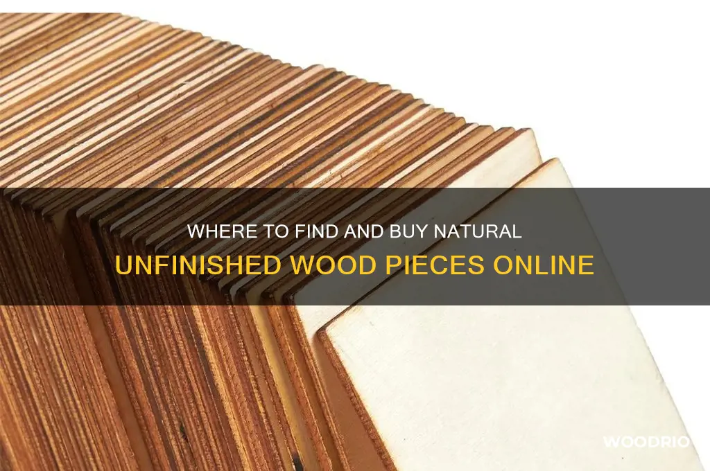where can i buy natural pieces of unfinished wood
