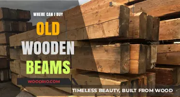 Where to Find and Buy Authentic Old Wooden Beams for Sale