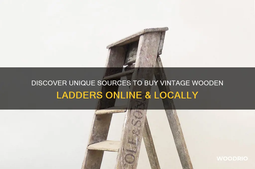 where can i buy old wooden ladders