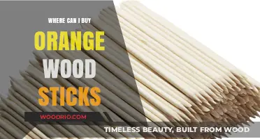 Where to Buy Orange Wood Sticks: Top Retailers and Online Options