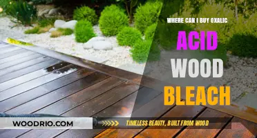 Where to Buy Oxalic Acid Wood Bleach for Effective Restoration