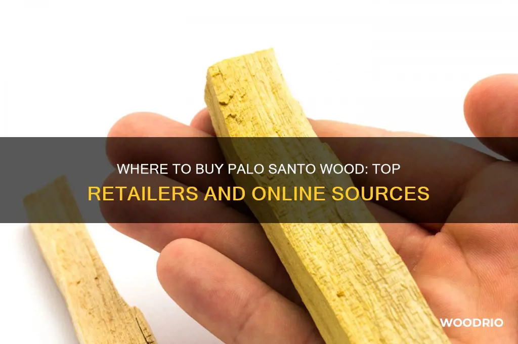 where can i buy palo santo wood