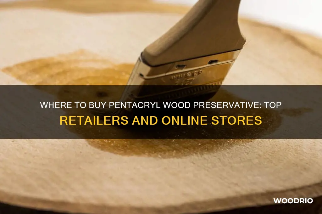 where can i buy pentacryl wood preservative