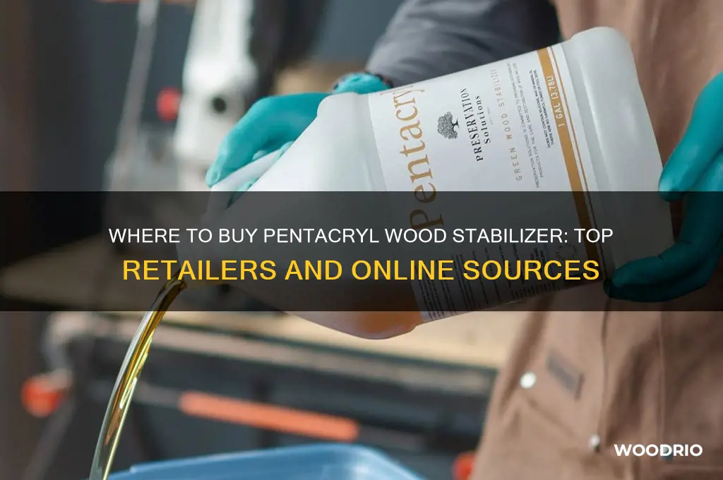 where can i buy pentacryl wood stabilizer