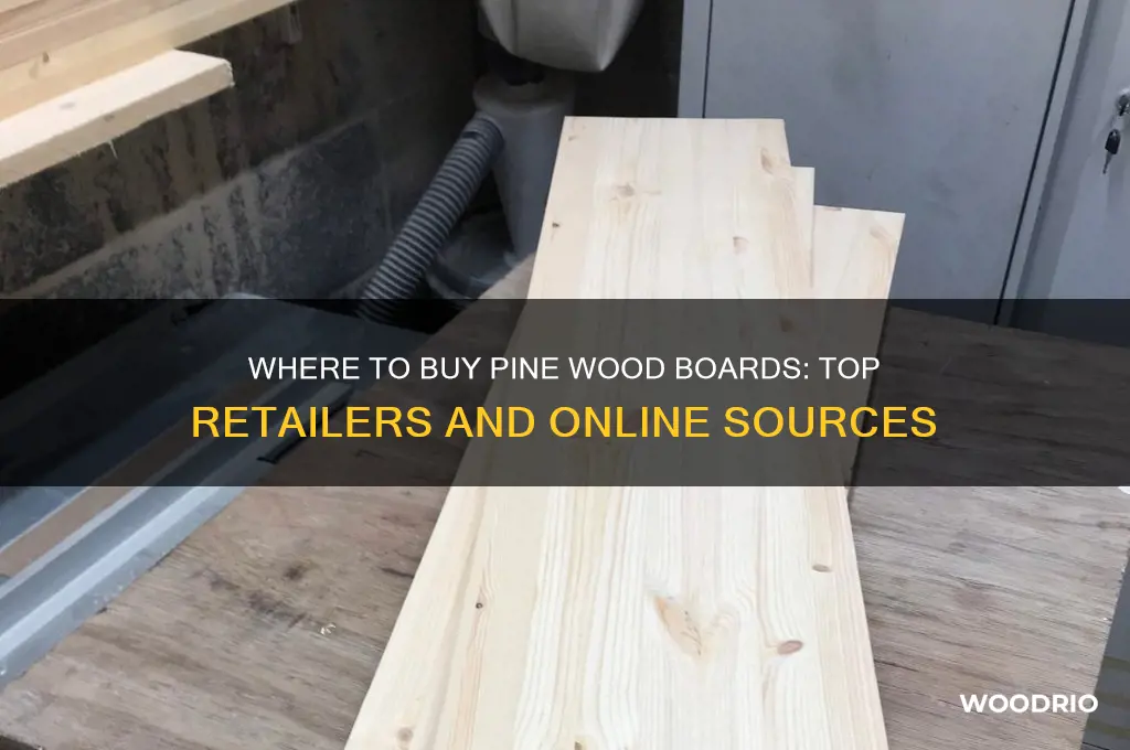 where can i buy pine wood boards