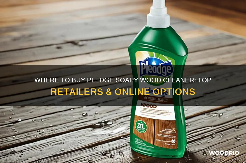 where can i buy pledge soapy wood cleaner