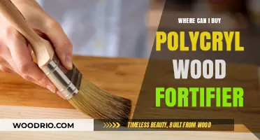 Where to Buy Polycryl Wood Fortifier: Top Retailers and Online Stores