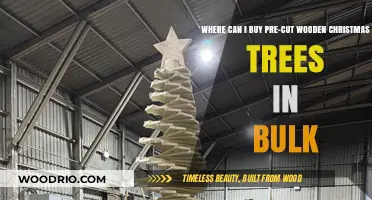 Bulk Pre-Cut Wooden Christmas Trees: Top Retailers and Suppliers