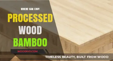 Where to Buy Processed Wood Bamboo: Top Retailers and Online Sources