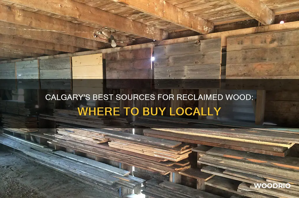 where can i buy reclaimed wood in calgary