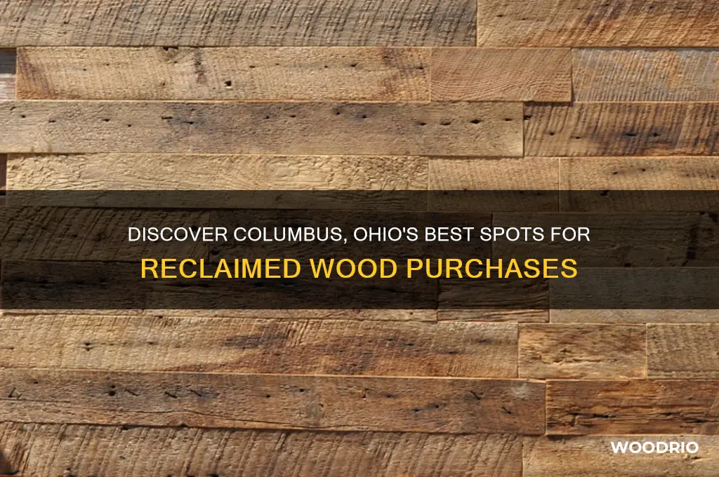 where can i buy reclaimed wood in columbus ohio
