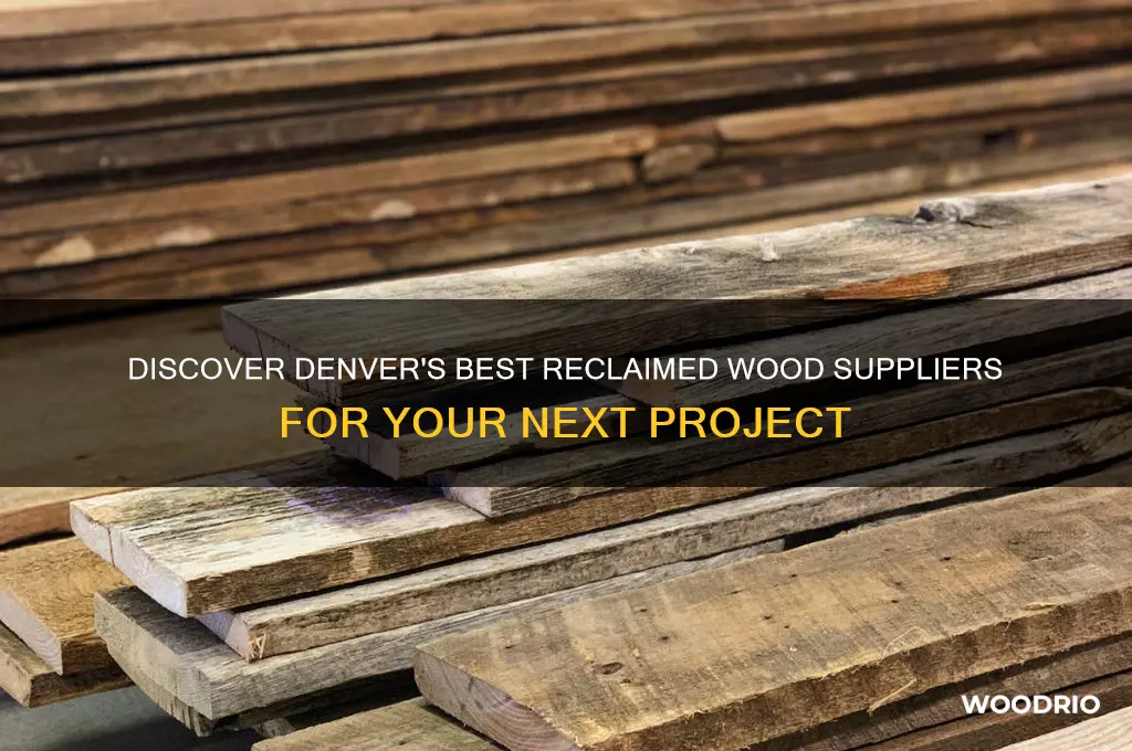 where can i buy reclaimed wood in denver