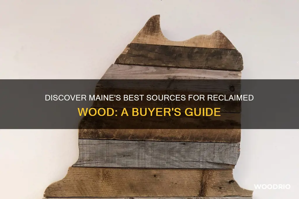 where can i buy reclaimed wood in maine