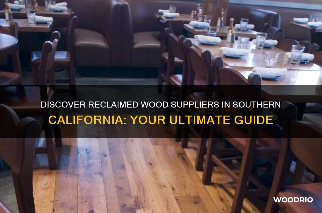 where can i buy reclaimed wood in southern california
