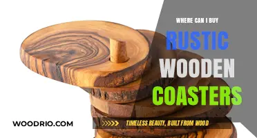 Discover Rustic Wooden Coasters: Top Places to Buy Unique Sets