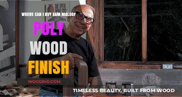 Where to Buy Sam Maloof's Poly Wood Finish: A Guide