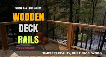 Where to Buy Custom Shaped Wooden Deck Rails: Top Options