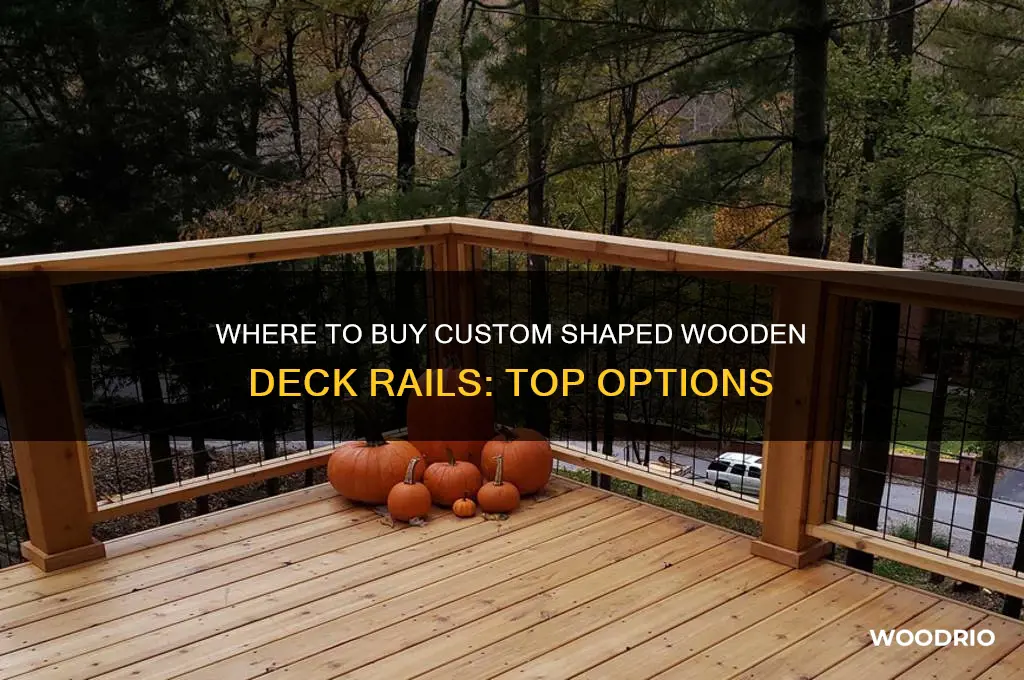 where can i buy shaped wooden deck rails