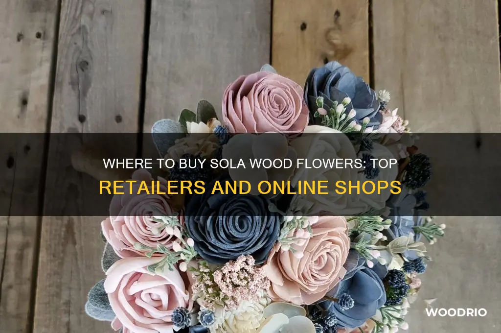 where can i buy sola wood flowers