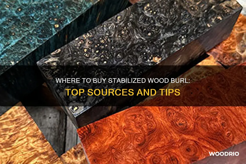 where can i buy stablized wood burl
