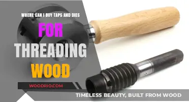 Best Places to Buy Taps and Dies for Wood Threading Projects