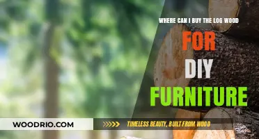 Best Places to Buy Log Wood for DIY Furniture Projects
