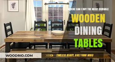 Discover Top Retailers for Long-Lasting Wooden Dining Tables Today