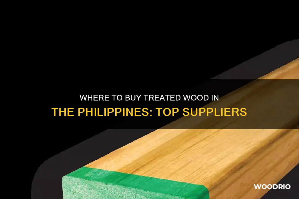 where can i buy treated wood in the philippines
