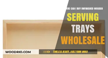 Wholesale Unfinished Wooden Serving Trays: Top Suppliers and Buying Guide