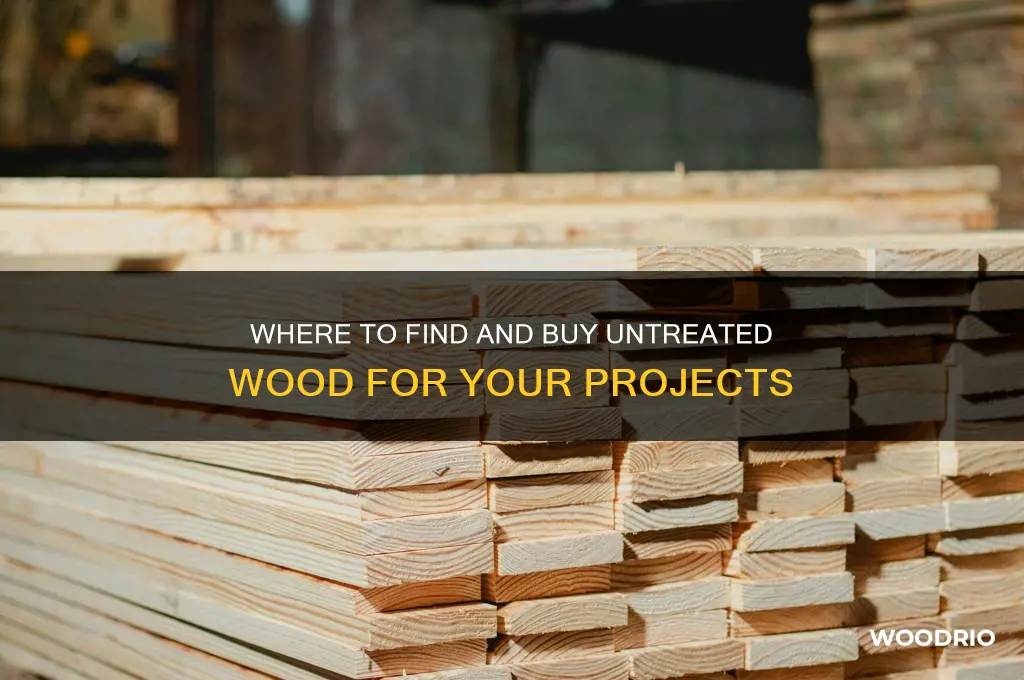 where can i buy untreated wood