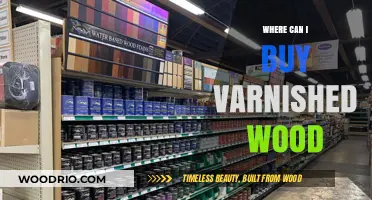 Where to Buy Varnished Wood: Top Retailers and Online Stores