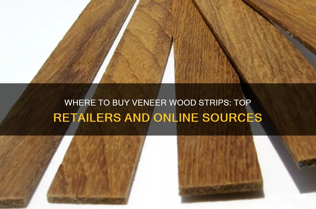 where can i buy veneer wood strip