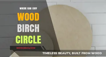 Where to Buy Wood Birch Circles: Top Retailers and Online Sources