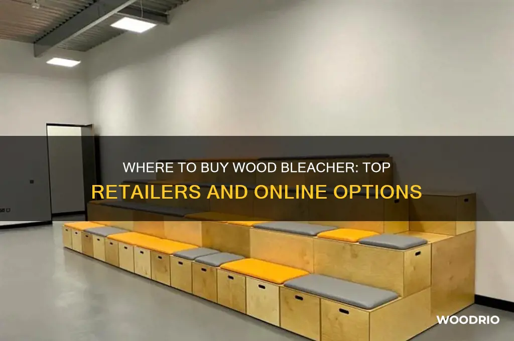 where can i buy wood bleacher