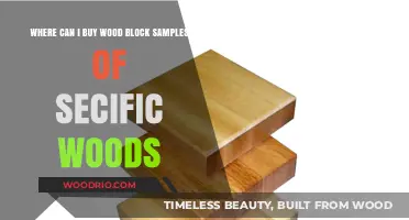 Where to Buy Wood Block Samples of Specific Woods Online