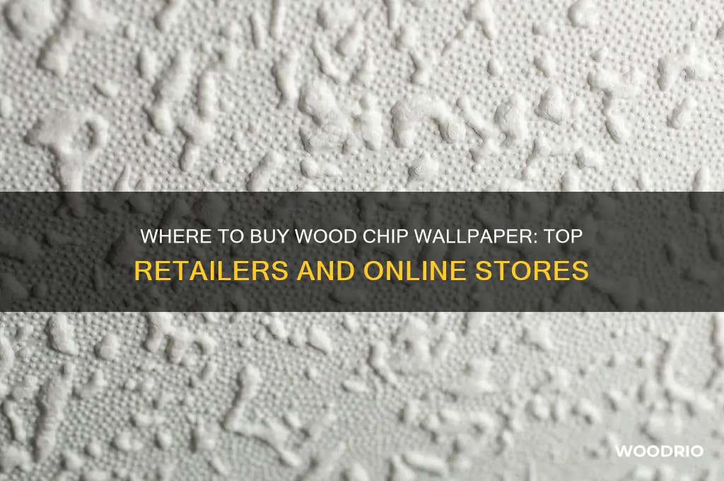 where can i buy wood chip wallpaper