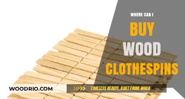 Where to Buy Wood Clothespins: Top Retailers and Online Stores