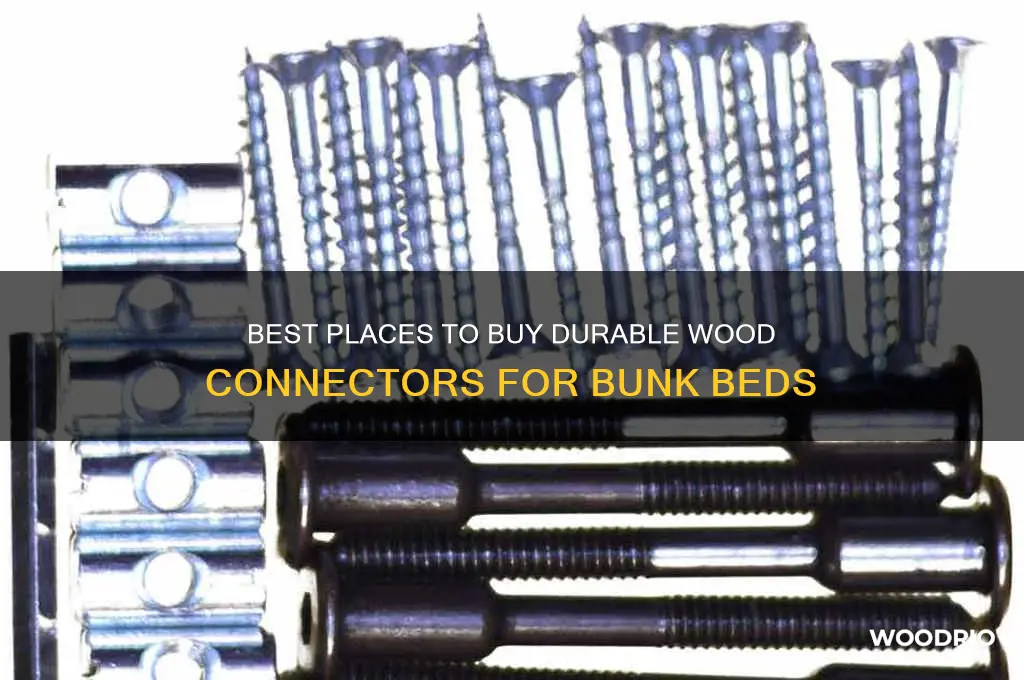 where can i buy wood connector for bunk bed