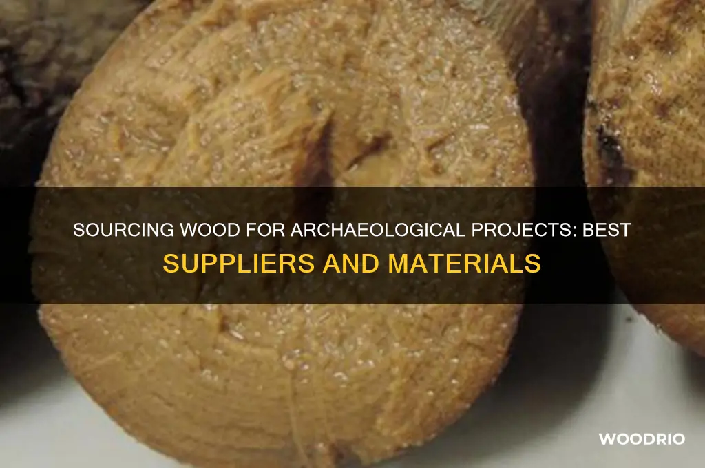 where can i buy wood for archaeological projects