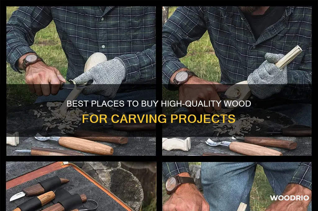 where can i buy wood for carving