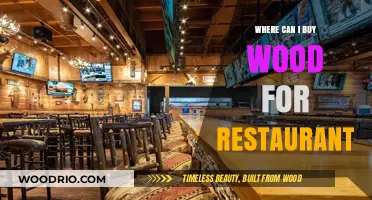 Where to Buy Quality Wood for Your Restaurant: A Comprehensive Guide