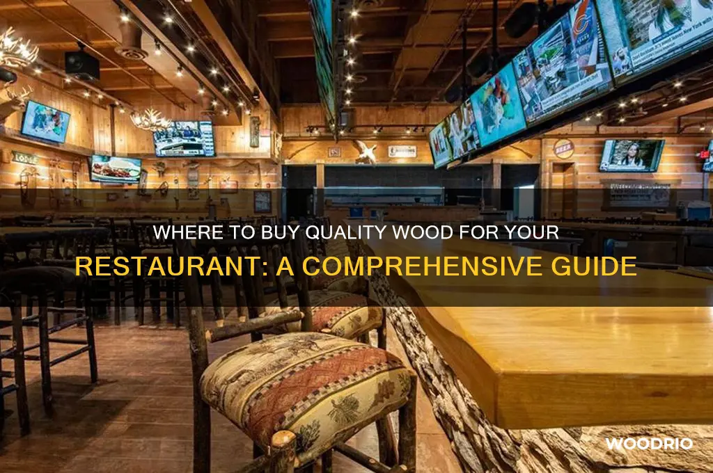 where can i buy wood for restaurant