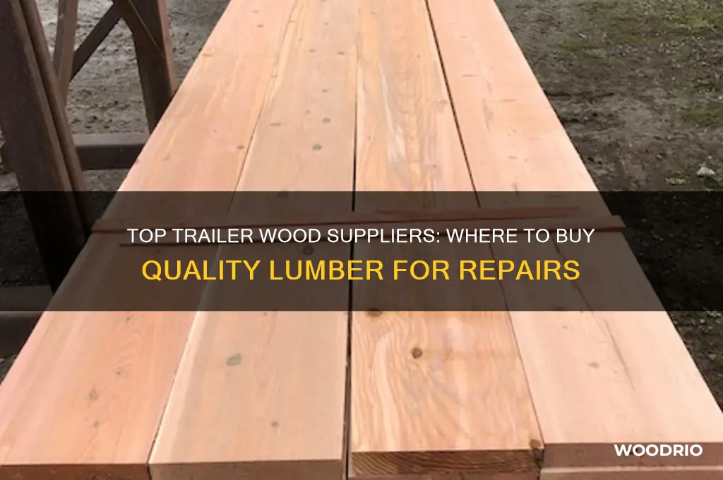 where can i buy wood for trailers