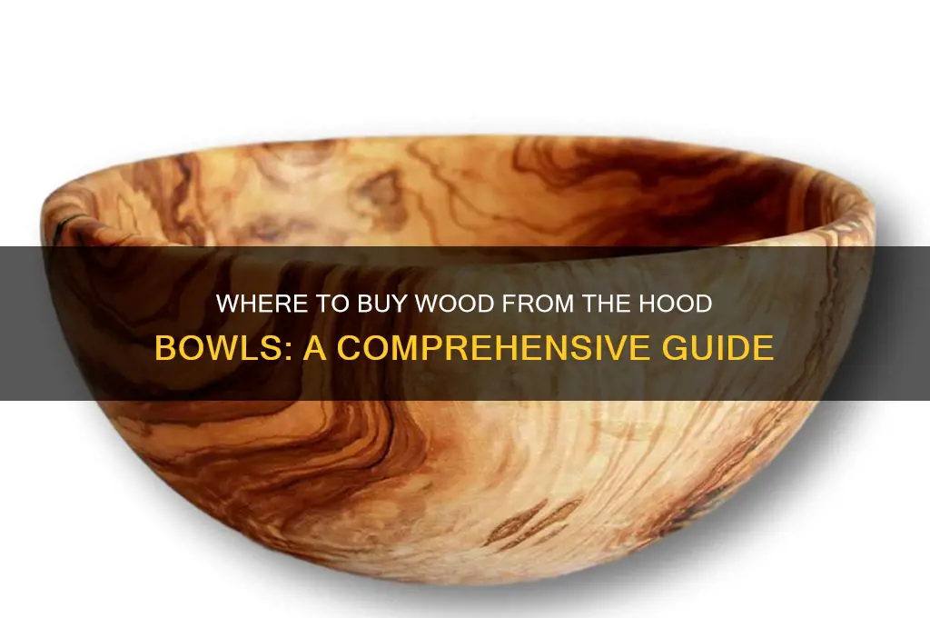 where can i buy wood from the hood bowls