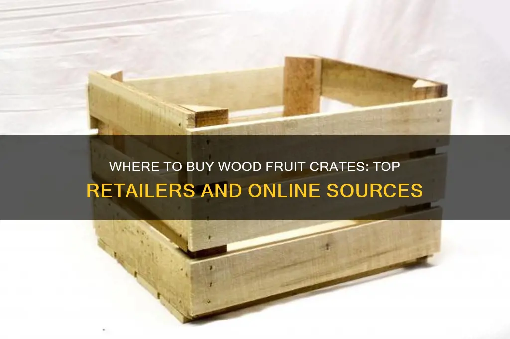 where can i buy wood fruit crates