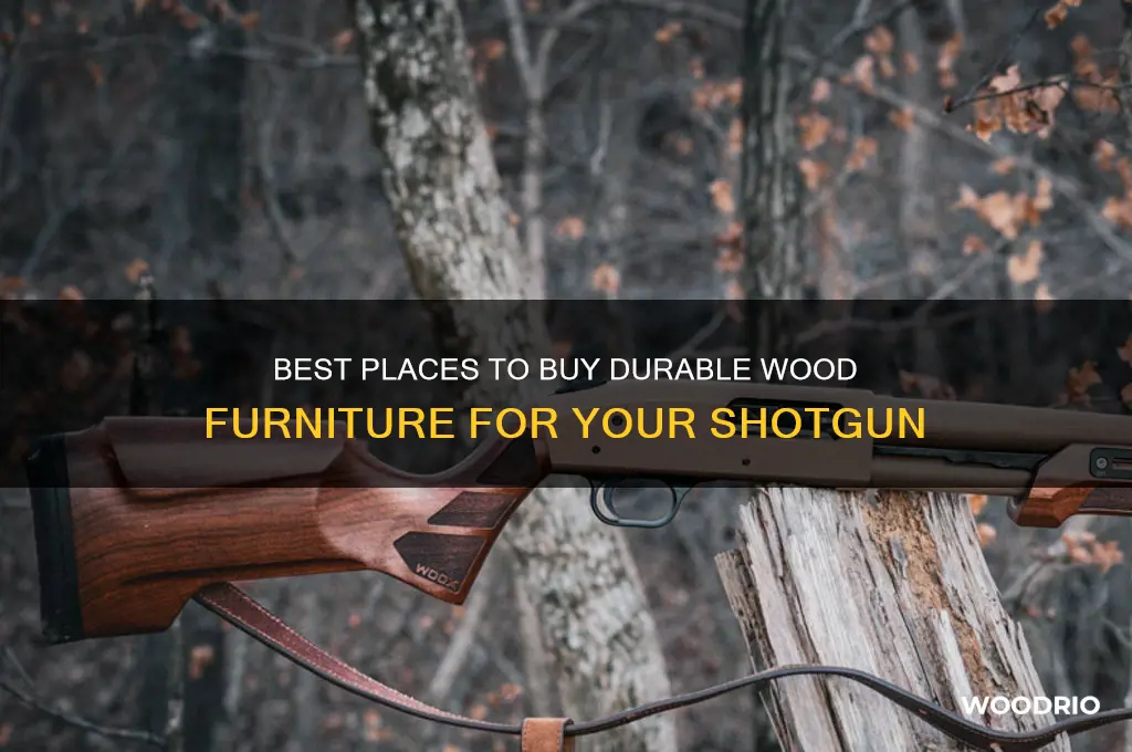where can i buy wood furniture for a shotgun