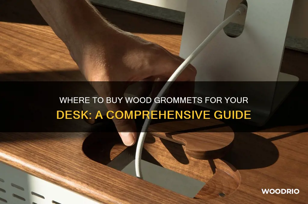 where can i buy wood grommet for a desk